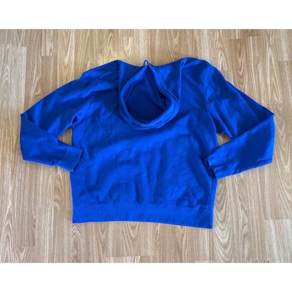 Toronto Maple Leafs Hoodie 1917 Size L Blue Pullover By Majestic Cotton Blend - Picture 5 of 6